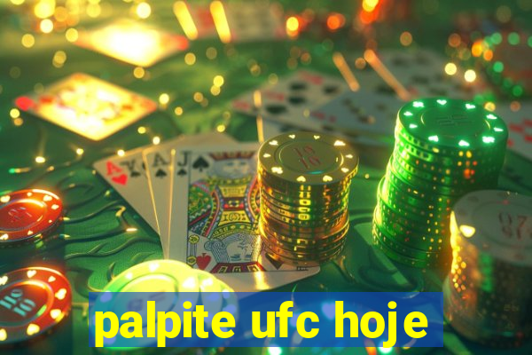 palpite ufc hoje