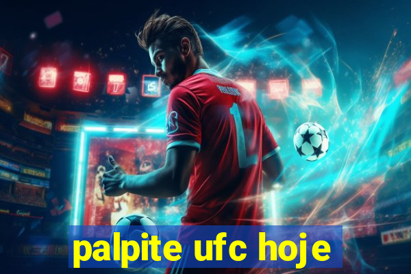 palpite ufc hoje