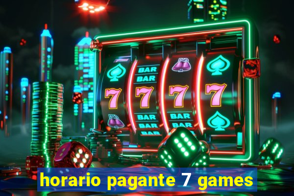 horario pagante 7 games