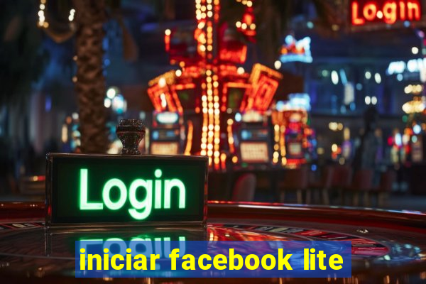 iniciar facebook lite