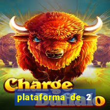 plataforma de 2 reais cassino