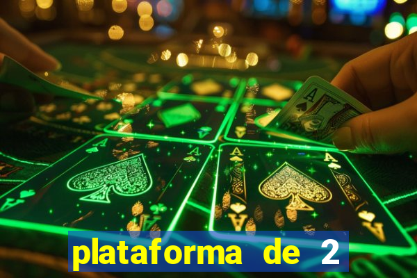 plataforma de 2 reais cassino