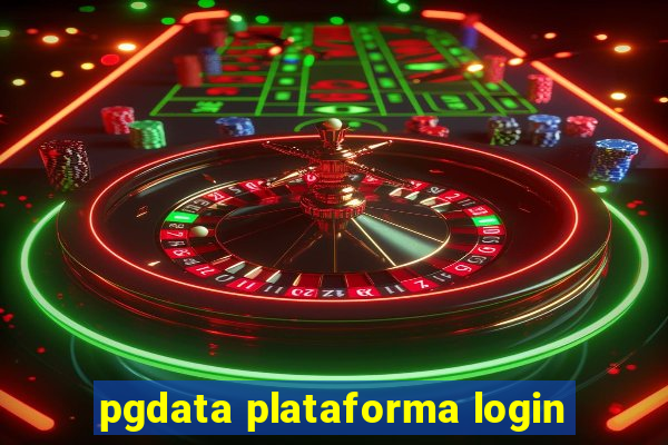 pgdata plataforma login