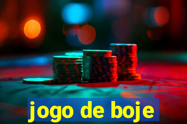 jogo de boje