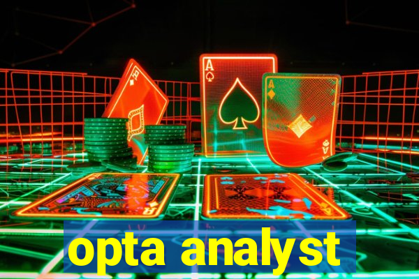 opta analyst