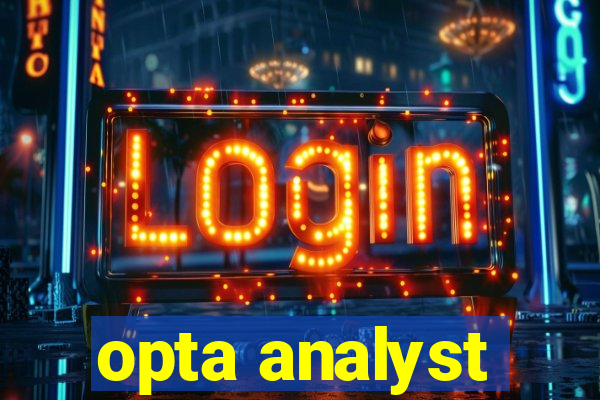 opta analyst