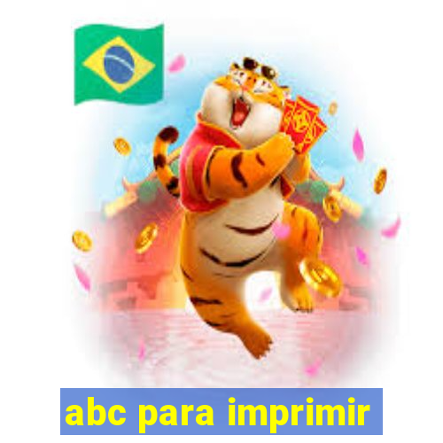 abc para imprimir