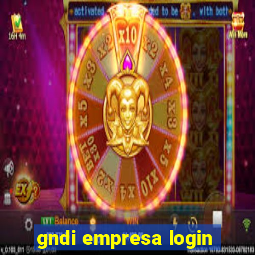 gndi empresa login