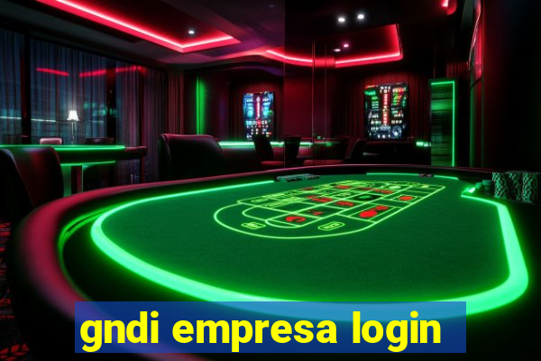 gndi empresa login