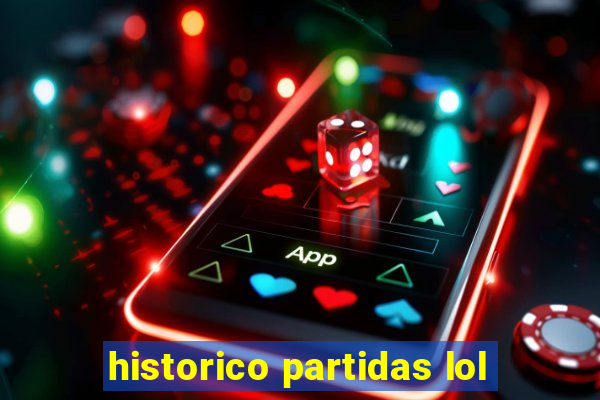 historico partidas lol