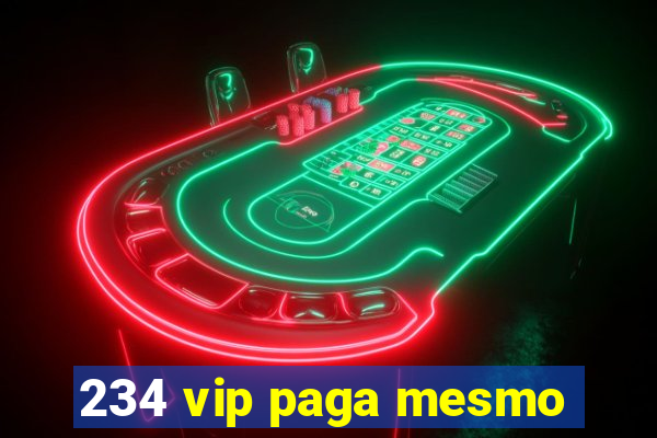 234 vip paga mesmo