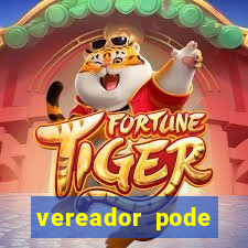 vereador pode patrocinar time de futebol