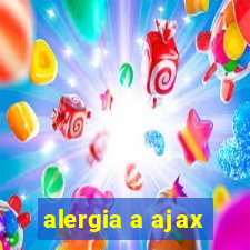 alergia a ajax