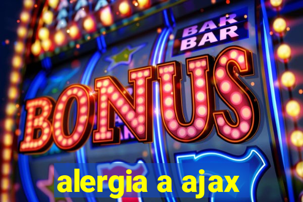 alergia a ajax