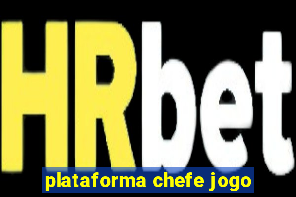 plataforma chefe jogo