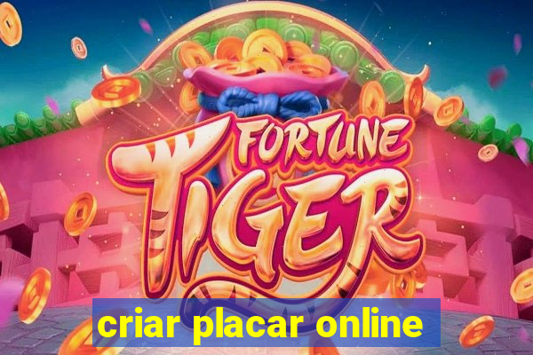 criar placar online