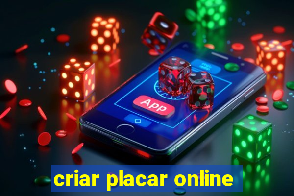 criar placar online