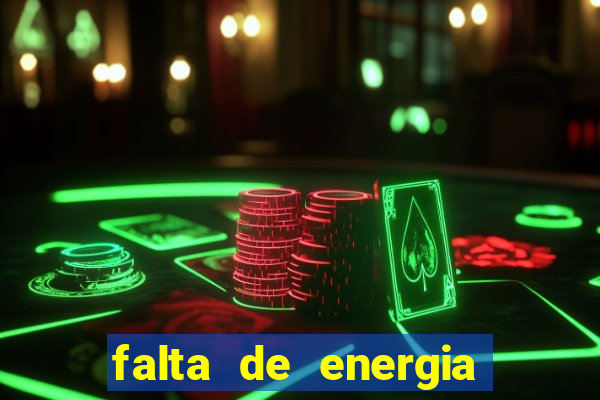 falta de energia em caucaia