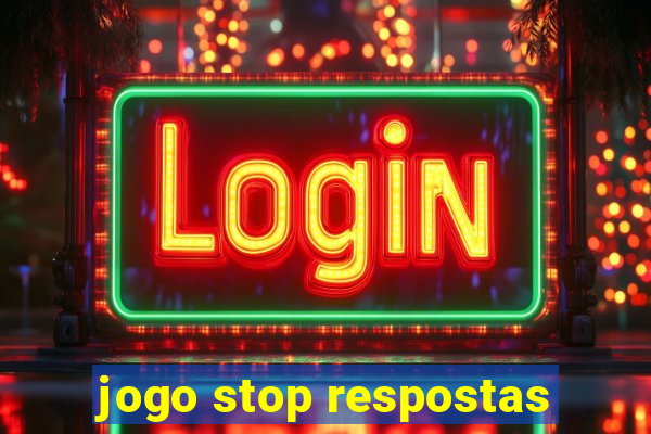 jogo stop respostas