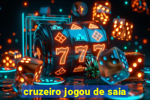 cruzeiro jogou de saia