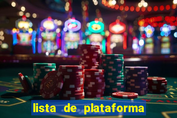 lista de plataforma de jogos