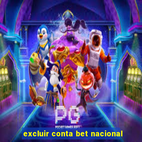 excluir conta bet nacional