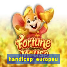 handicap europeu empate - 1