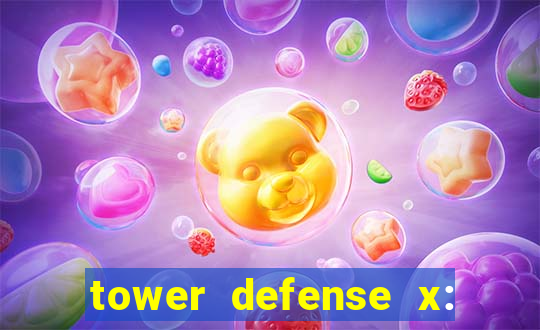 tower defense x: beta codes