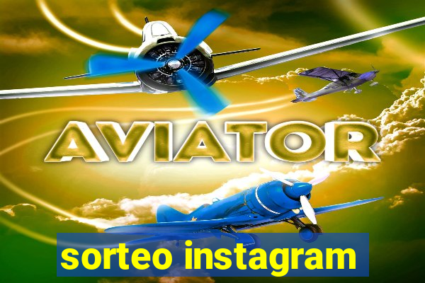 sorteo instagram