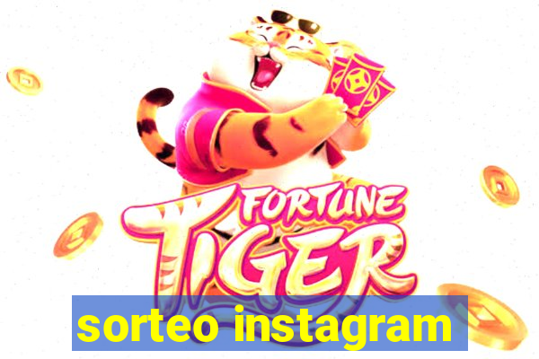 sorteo instagram