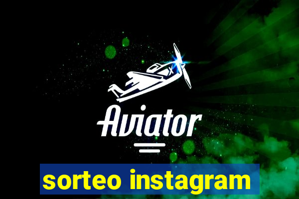 sorteo instagram