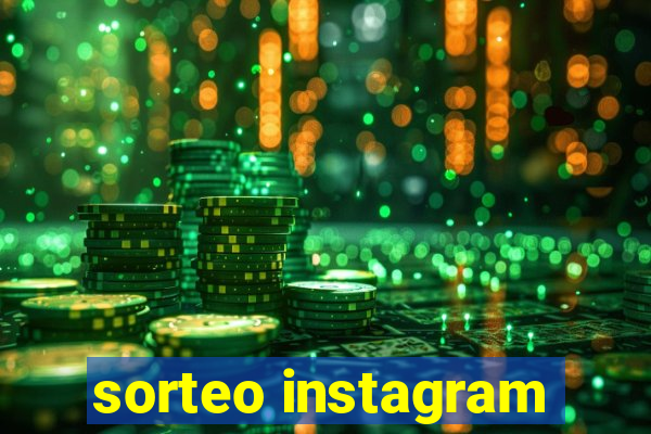 sorteo instagram