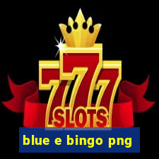 blue e bingo png