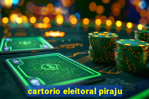 cartorio eleitoral piraju