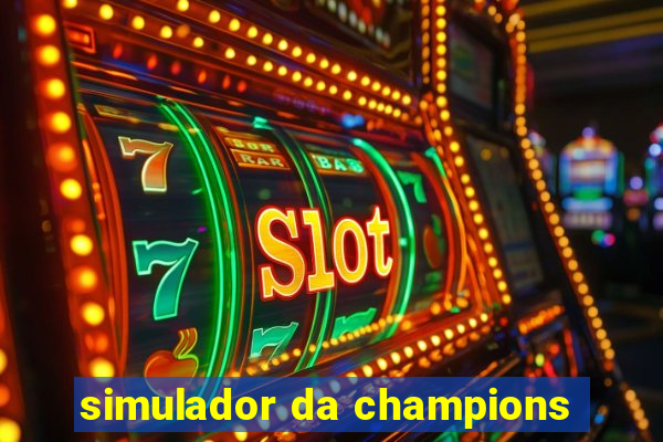 simulador da champions