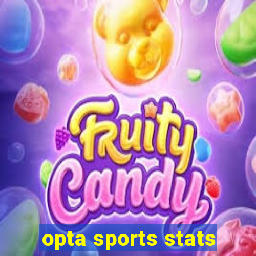 opta sports stats