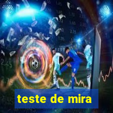 teste de mira