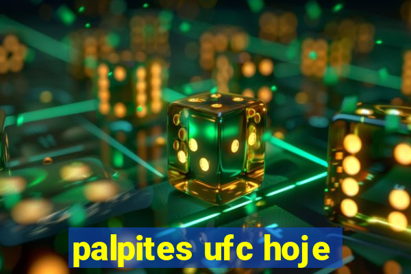 palpites ufc hoje