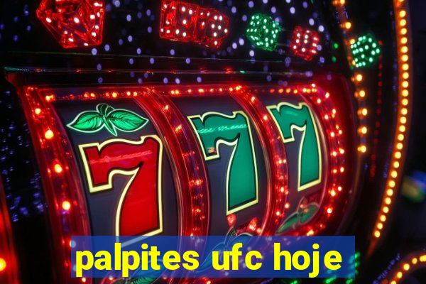 palpites ufc hoje