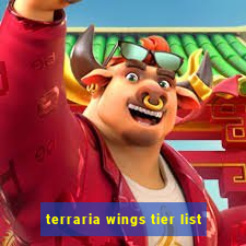 terraria wings tier list