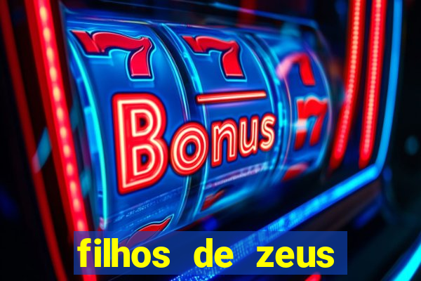 filhos de zeus mitologia grega