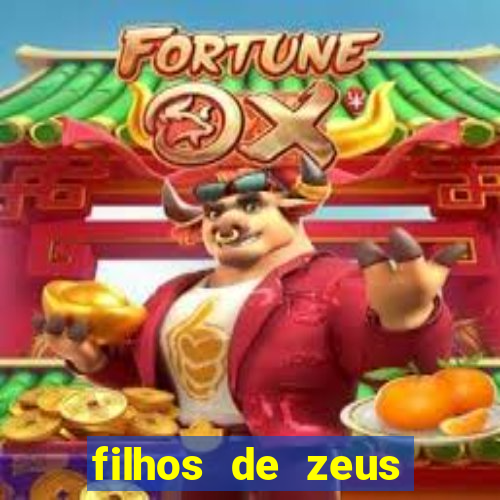 filhos de zeus mitologia grega