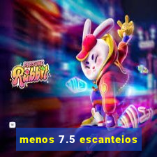 menos 7.5 escanteios