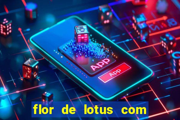 flor de lotus com lua tatuagem