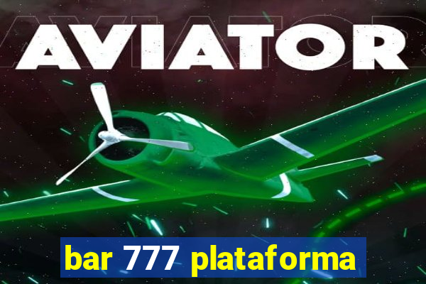 bar 777 plataforma