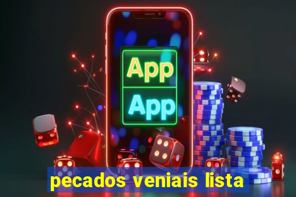 pecados veniais lista