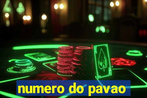 numero do pavao