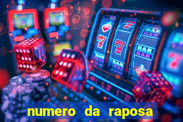 numero da raposa jogo do bicho