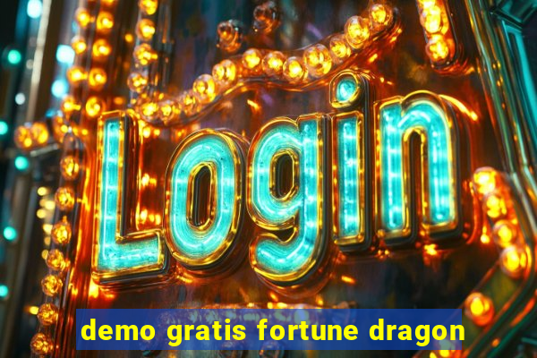 demo gratis fortune dragon