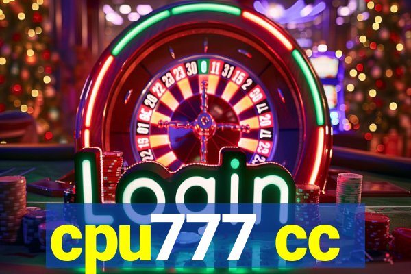 cpu777 cc